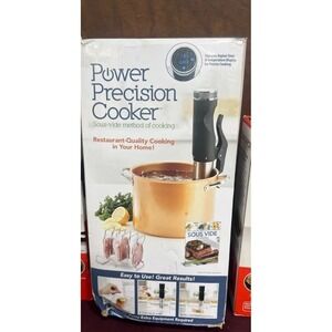 Power Precision Cooker Digital Time Temperature Display For Precise Cooking